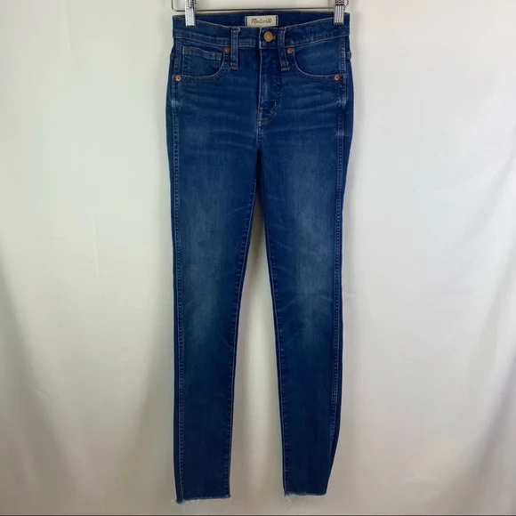 Madewell 9" Mid-Rise Skinny Jeans in Paloma Wash - Picture 2 of 12
